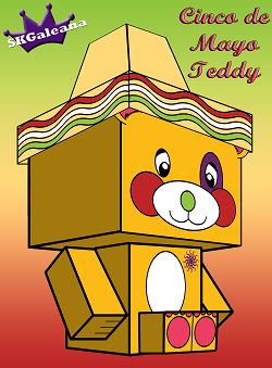 Teddy cinco de mayo 3D small