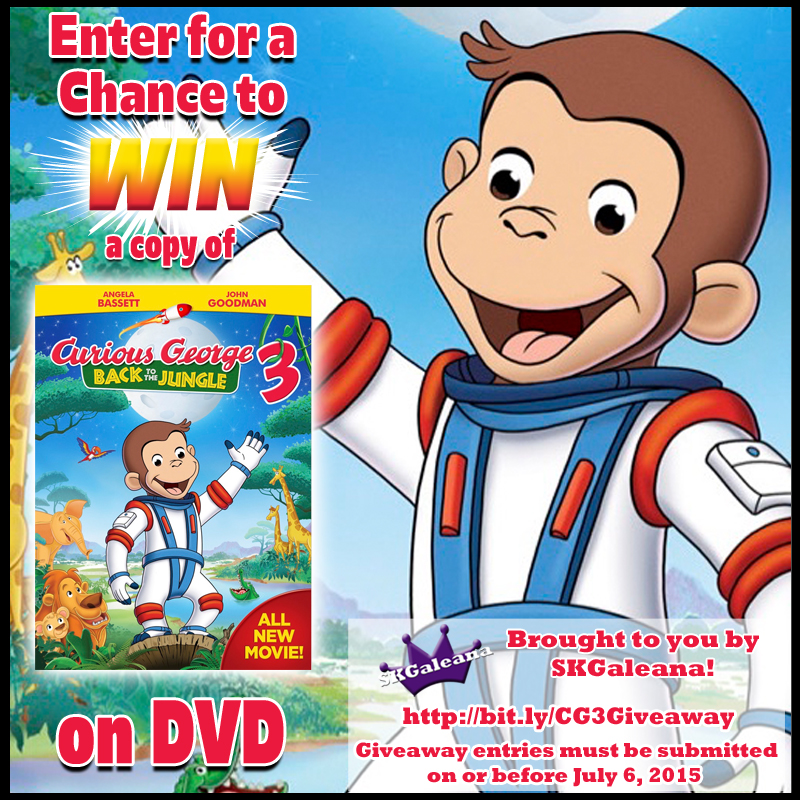 Curious George 3: Back To The Jungle DVD Giveaway By SKGaleana On ...